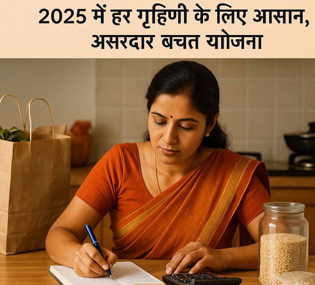 Monthly Saving Plan for Housewives India in 2025 – Financial planning for homemakers