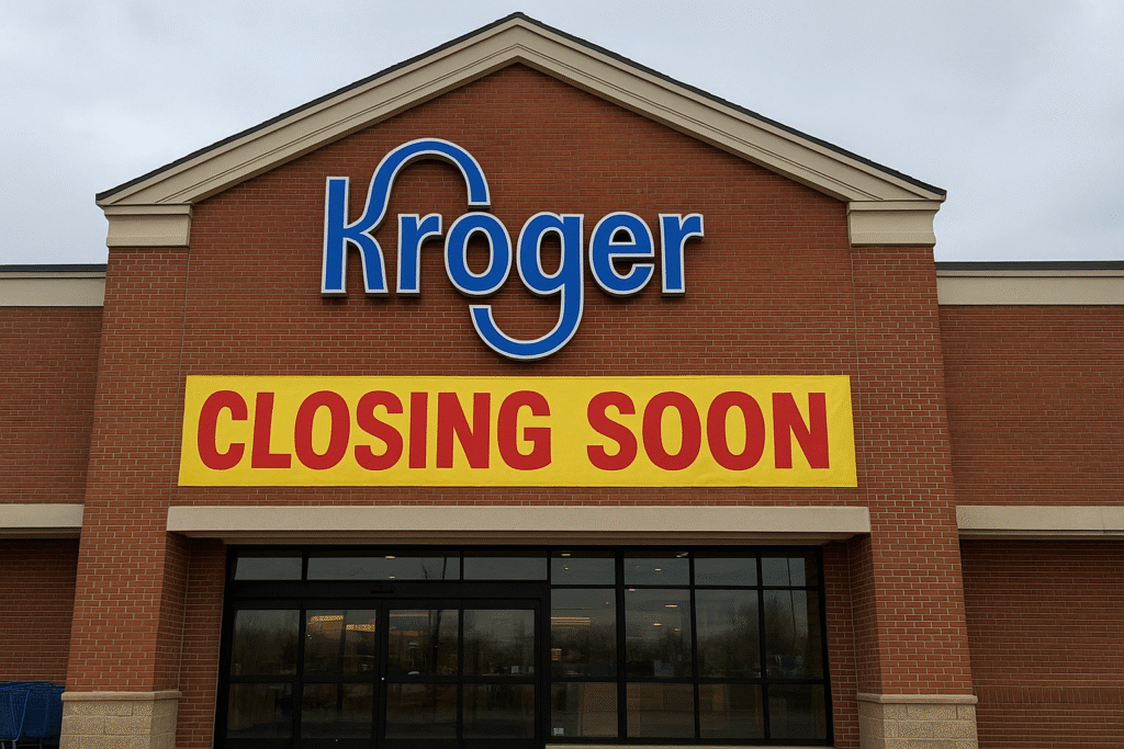 Kroger Store Closures August 2025